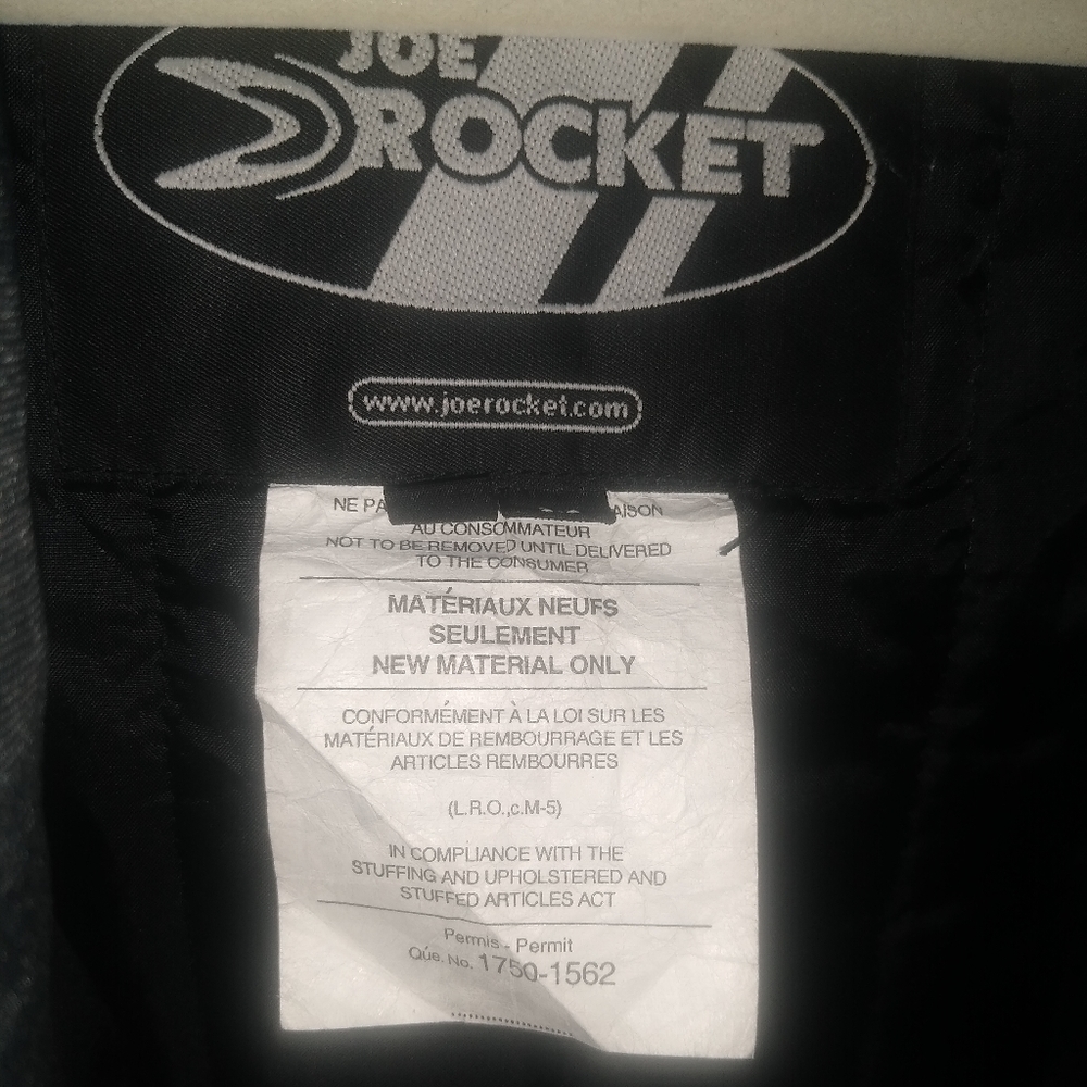 joe rocket ballistic series motorcycle jacket per